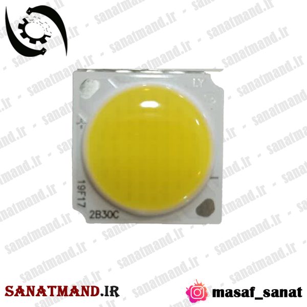 چیپ روشنایی COB-LY 30 وات 19F17