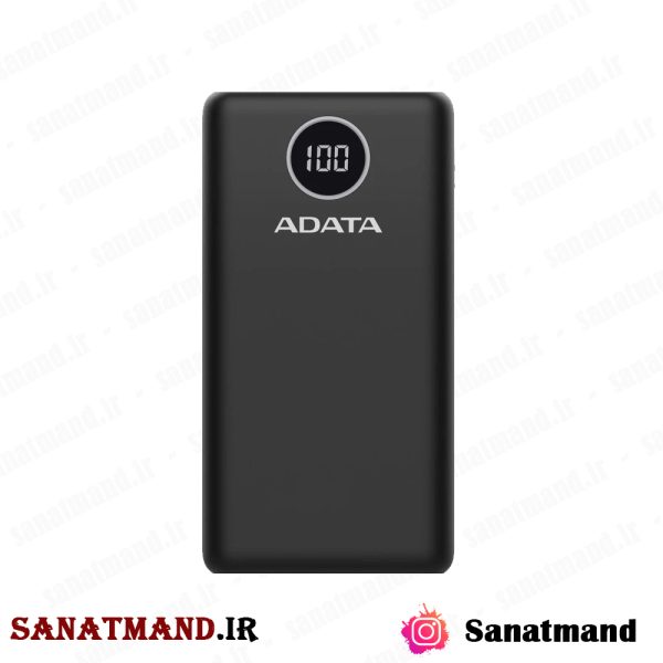 پاوربانک ای دیتا مدل P20000QCD ظرفیت 20000 میلی آمپر ساعت